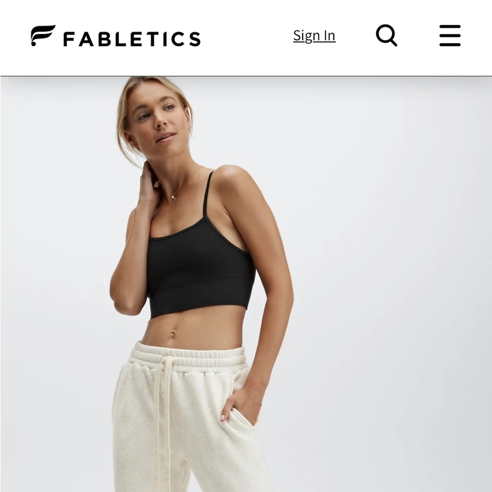 Cloud seamless bralette